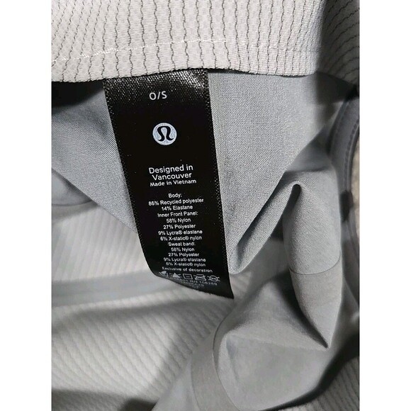 Lululemon Fast Free Run Hat Heritage 365 Camo Rhino Grey OS Baseball Cap EUC - Picture 4 of 5